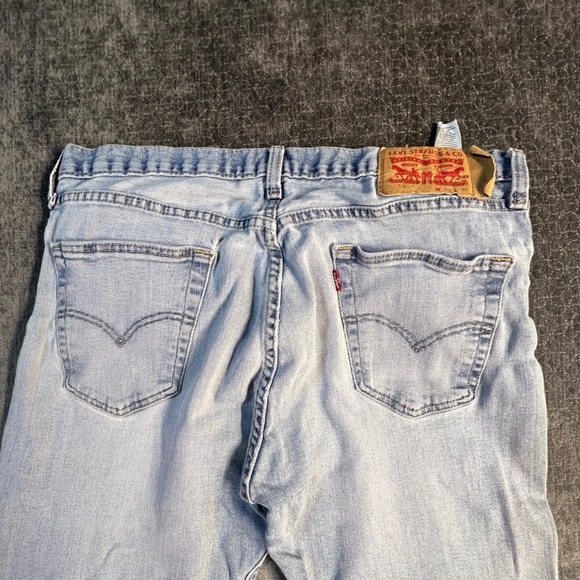 Levi's 501 Original Fit Light Wash Button Fly Jeans Men's 34x30 - Picture 3 of 11